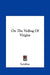 On The Veiling Of Virgins by Tertullian