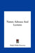 Nature Adresses And Lectures by Ralph Waldo Emerson