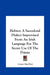 Hebrew A Sacerdotal Dialect Improvised From An Irish Language For The Secret Use Of The Priests by Conor Macdari