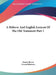A Hebrew And English Lexicon Of The Old Testament Part 1 by Francis Brown, Edward Robinson