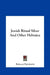 Jewish Ritual Silver And Other Hebraica by Rebecca Davidowitz