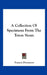 A Collection Of Specimens From The Teton Sioux by Frances Densmore