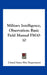 Military Intelligence, Observation: Basic Field Manual FM30-10 by United States War Department