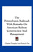 The Pennsylvania Railroad: With Remarks on American Railway Construction and Management by Charles Douglas Fox