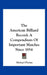 The American Billiard Record: A Compendium of Important Matches Since 1854 by Michael Phelan