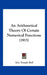 An Arithmetical Theory Of Certain Numerical Functions (1915) by Eric Temple Bell