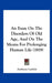 An Essay on the Disorders of Old Age, and on the Means for Prolonging Human Life (1819) by Anthony Carlisle