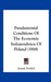 Fundamental Conditions Of The Economic Independence Of Poland (1918) by Joseph Freilich