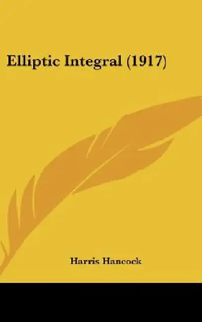 Elliptic Integral (1917) by Harris Hancock