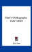 Hart's Orthography, 1569 (1850) by John Hart