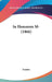 In Honorem M- (1866) by Erastes