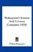 Shakespeare's Sonnets and a Lovers Complaint (1870) by William Shakespeare