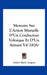 Memoire Sur L'Action Mutuelle D'Un Conducteur Voltaique Et D'Un Aimant V4 (1826) by Andre Marie Ampere