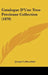 Catalogue D'Une Tres-Precieuse Collection (1870) by Joseph Colbacchini