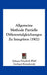 Allgemeine Methode Partielle Differentialgleichungen Zu Integriren (1902) by Johann Friedrich Pfaff, Gerhard Kowalewski