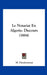 Le Notariat En Algerie: Discours (1884) by M. Dandonneau