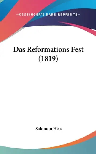 Das Reformations Fest (1819) by Salomon Hess