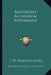 Bacstrom's Alchemical Anthology by J. W. Hamilton-Jones
