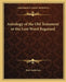 Astrology of the Old Testament or the Lost Word Regained by Anderson, Karl