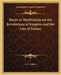 Ruins or Meditations on the Revolutions of Empires and the Law of Nature by C. F. Volney