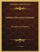 Builders' Rites and Ceremonies: The Folk Lore of Masonry by G. W. Speth