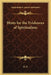 Hints for the Evidences of Spiritualism by M. P.