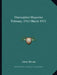 Theosophist Magazine February 1912-March 1912 by Annie Besant