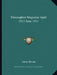 Theosophist Magazine April 1911-June 1911 by Annie Besant