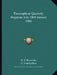 Theosophical Quarterly Magazine July 1905-January 1906 by H. P. Blavatsky, C. Jinarajadasa