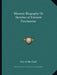 Masonic Biography Or Sketches of Eminent Freemasons by One of the Craft