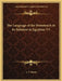 The Language of the Pentateuch in its Relation to Egyptian V1 by A. S. Yahuda
