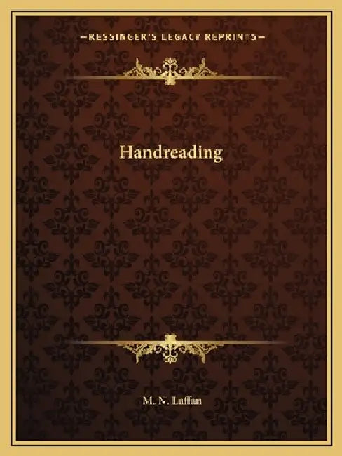 Handreading by M. N. Laffan