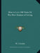 How to Live 100 Years Or The New Science of Living by W. I. Gordon