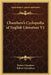 Chambers's Cyclopedia of English Literature V1 by Robert Chambers, Robert Carruthers