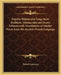 Popular Ballads and Songs from Tradition, Manuscripts and Scarce Editions with Translations of Similar Pieces from the Ancient Danish Language by Robert Jamieson