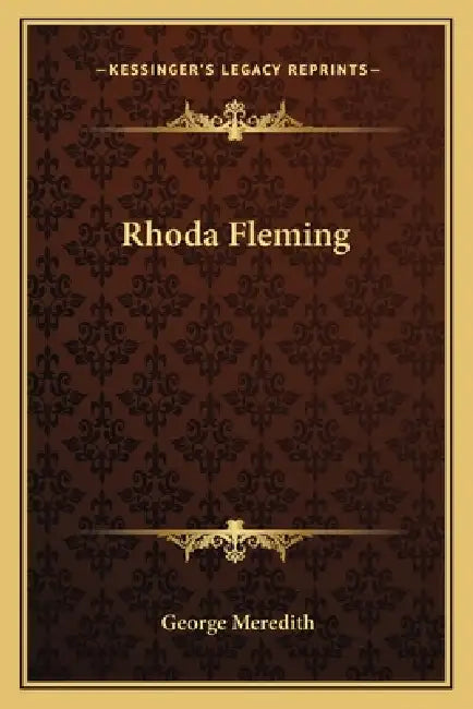 Rhoda Fleming by George Meredith
