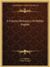 A Concise Dictionary Of Middle English by A. L. Mayhew, Walter W. Skeat