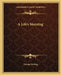 A Life's Morning by George Gissing