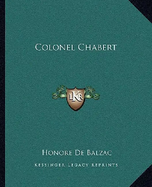 Colonel Chabert by Honore De Balzac