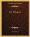 Don Rodriguez by Lord Dunsany