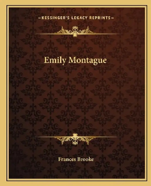 Emily Montague by Frances Brooke
