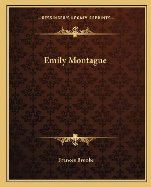 Emily Montague by Frances Brooke