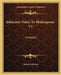 Johnson's Notes To Shakespeare V1: Comedies by Samuel Johnson