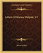 Letters Of Horace Walpole, V2 by Horace Walpole