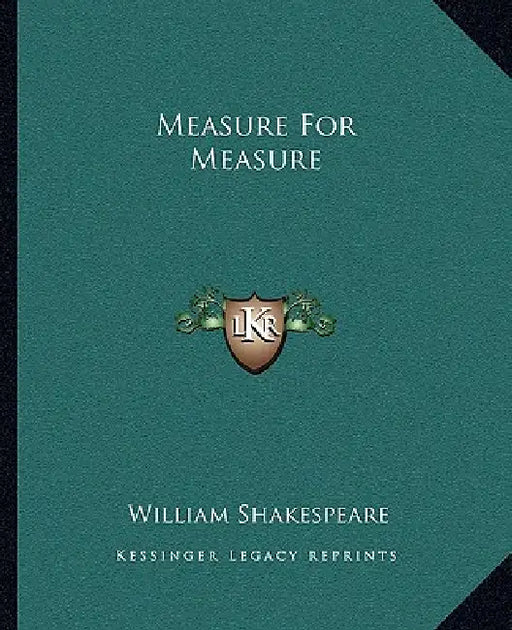 Measure For Measure by William Shakespeare