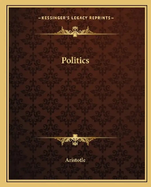 Politics by Aristotle
