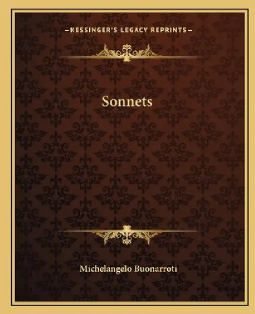 Sonnets by Michelangelo Buonarroti