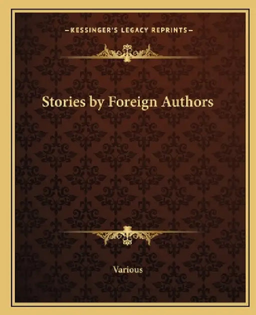 Stories by Foreign Authors by Various