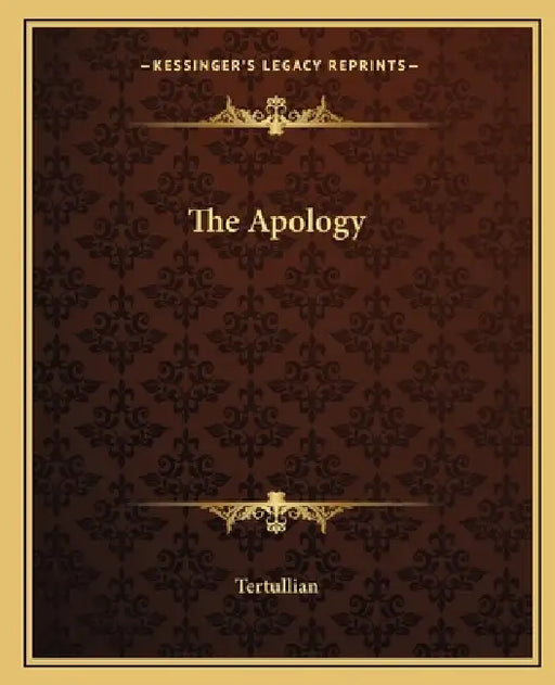 The Apology by Tertullian