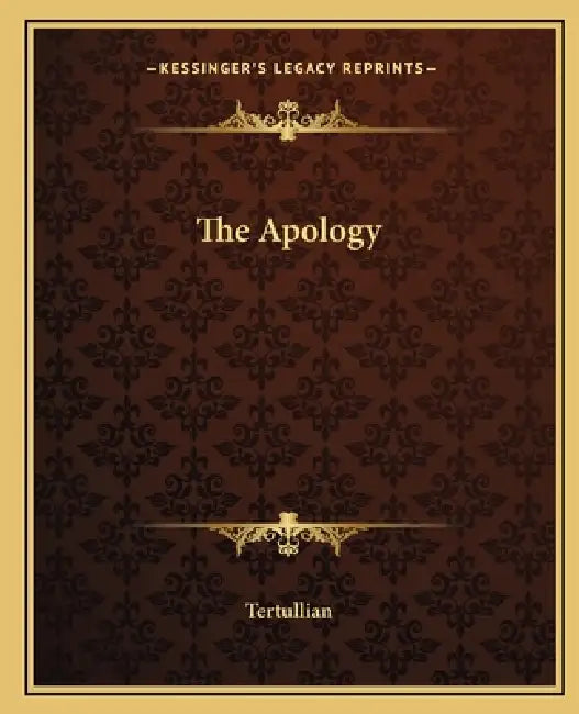 The Apology by Tertullian